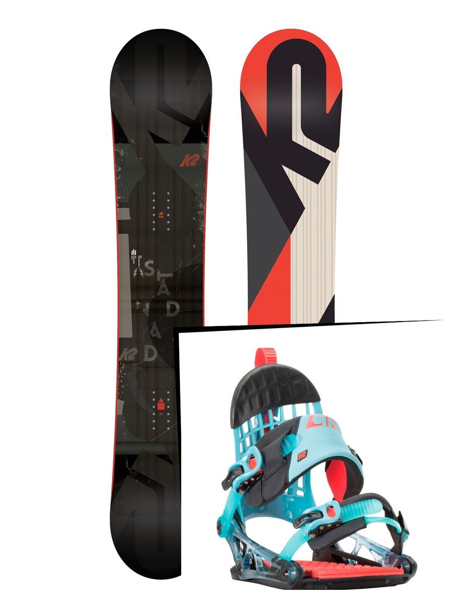 Set: K2 Standard Wide 2018 + K2 Cinch CTS shark - Bild 1