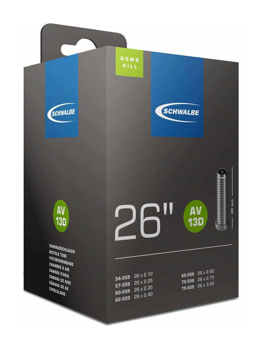 Schwalbe Schlauch AV 13D Downhill - 26/26+ Zoll - Bild 1