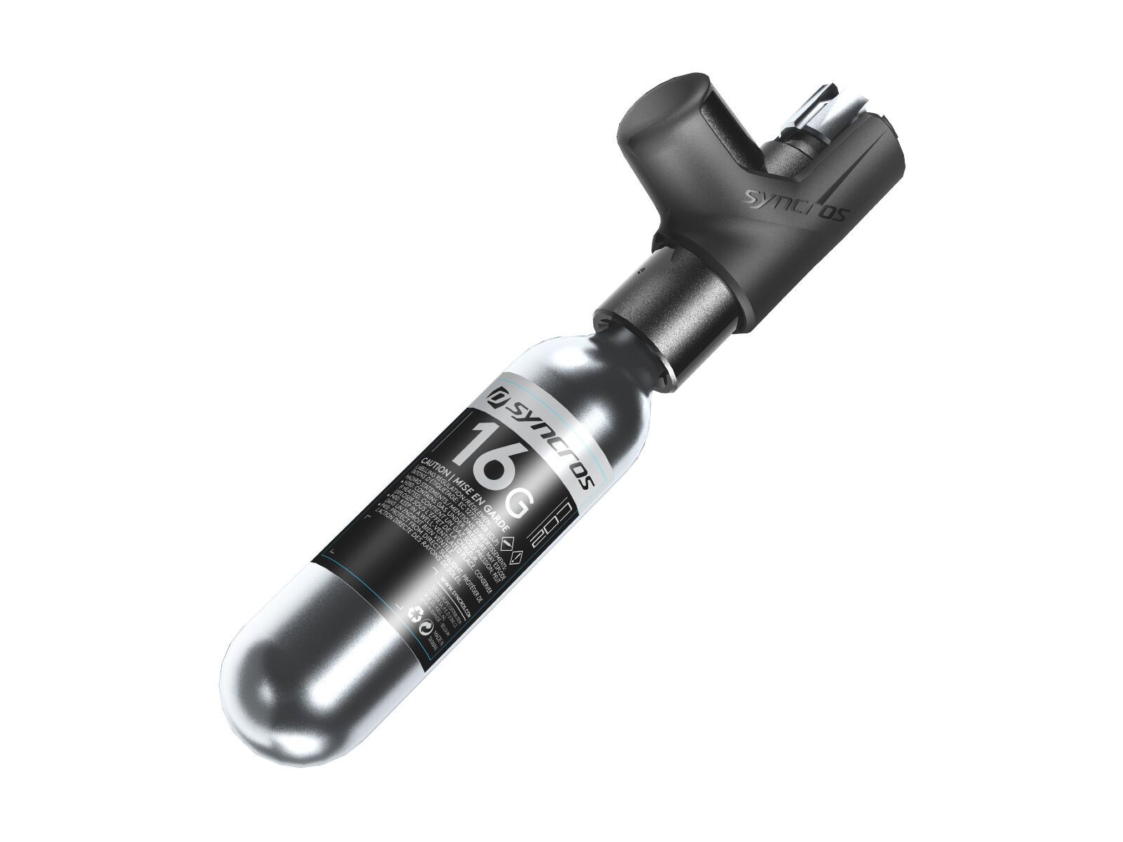 Syncros Boundary CO2 inkl. 16 g Kartusche, black - Bild 1