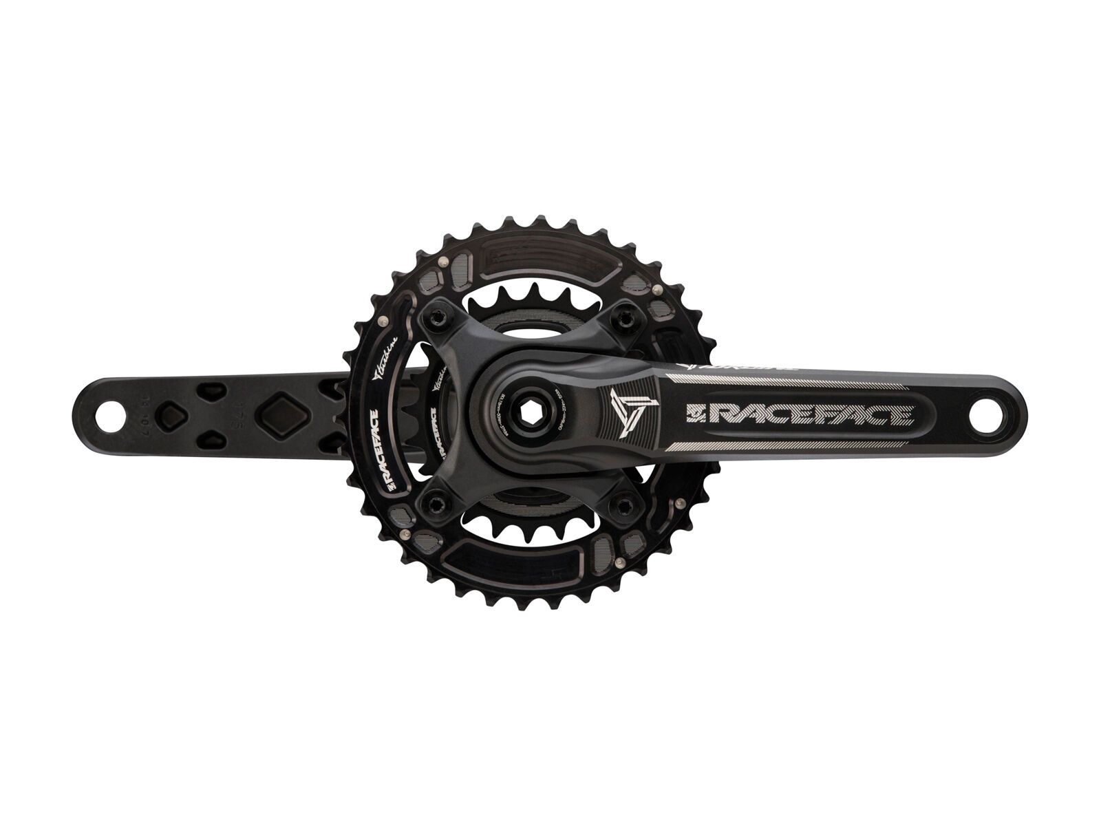 Race Face Turbine Cinch - 2x10, 38/24 Z, black - Bild 1