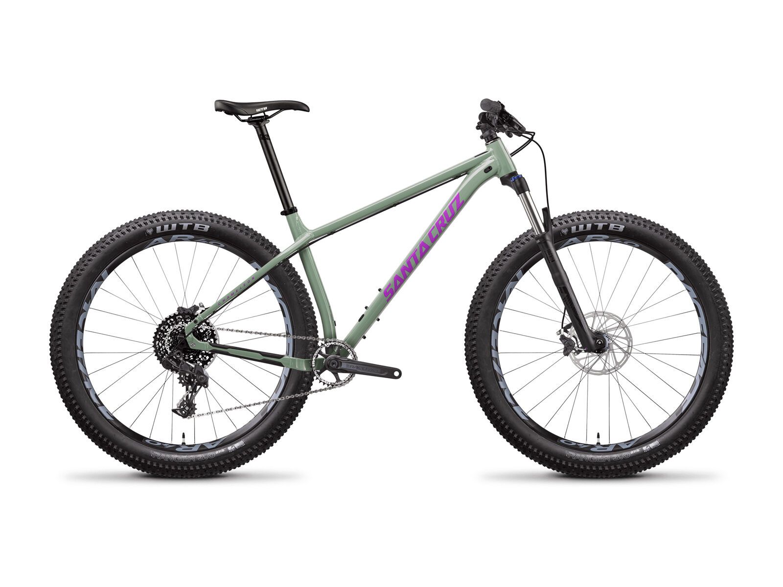 Santa Cruz Chameleon D 27.5 Plus, gloss olive and violet - Bild 1