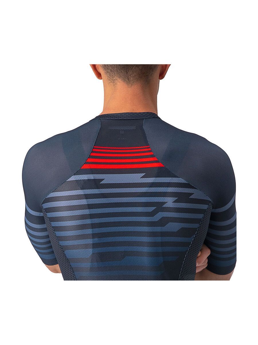 Castelli Climber's 3.0 SL Jersey, savile blue/red - Bild 5