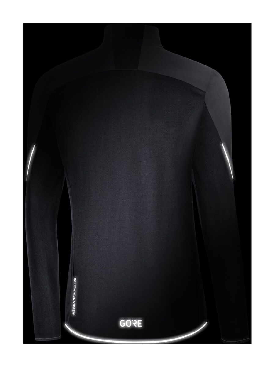 GOREWEAR C5 Gore Windstopper Isolierte Jacke, terra grey/black - Bild 5