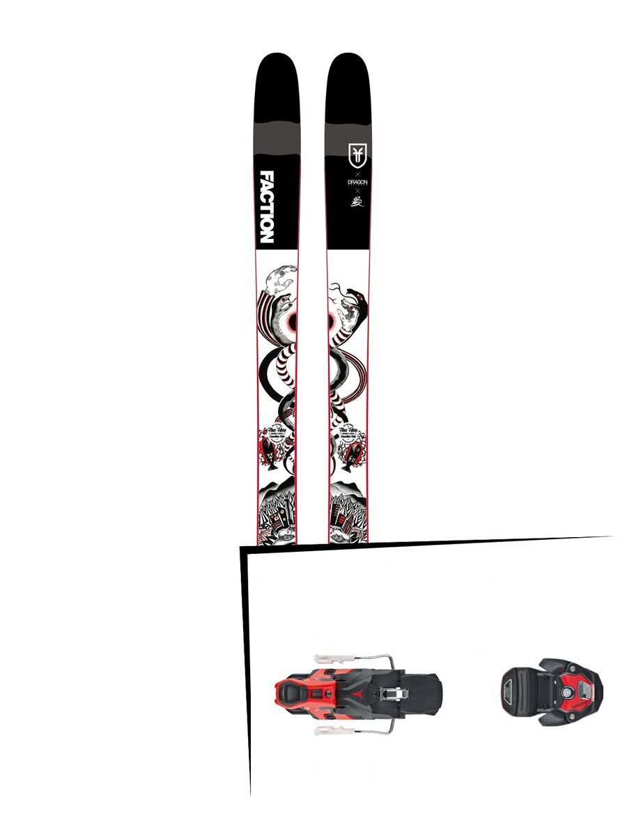 Set: Faction Prodigy 3.0 Collab 2019 + Atomic Warden MNC 13 black/red - Bild 1