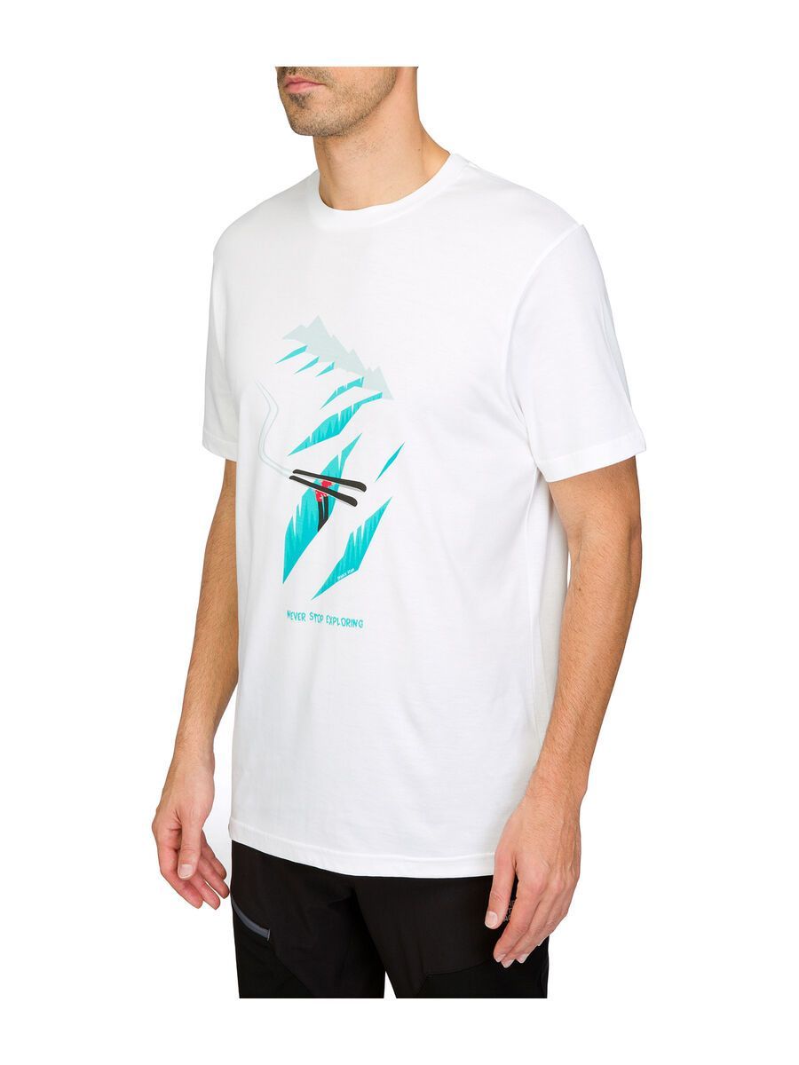 The North Face Mens SS Never Stop Exploring Series Tee, TNF White - Bild 2