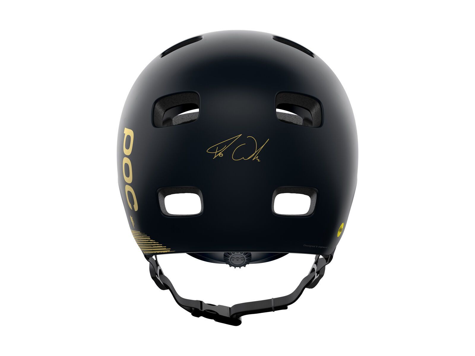 POC Crane Fabio Ed. MIPS, uranium black matt/gold - Bild 4