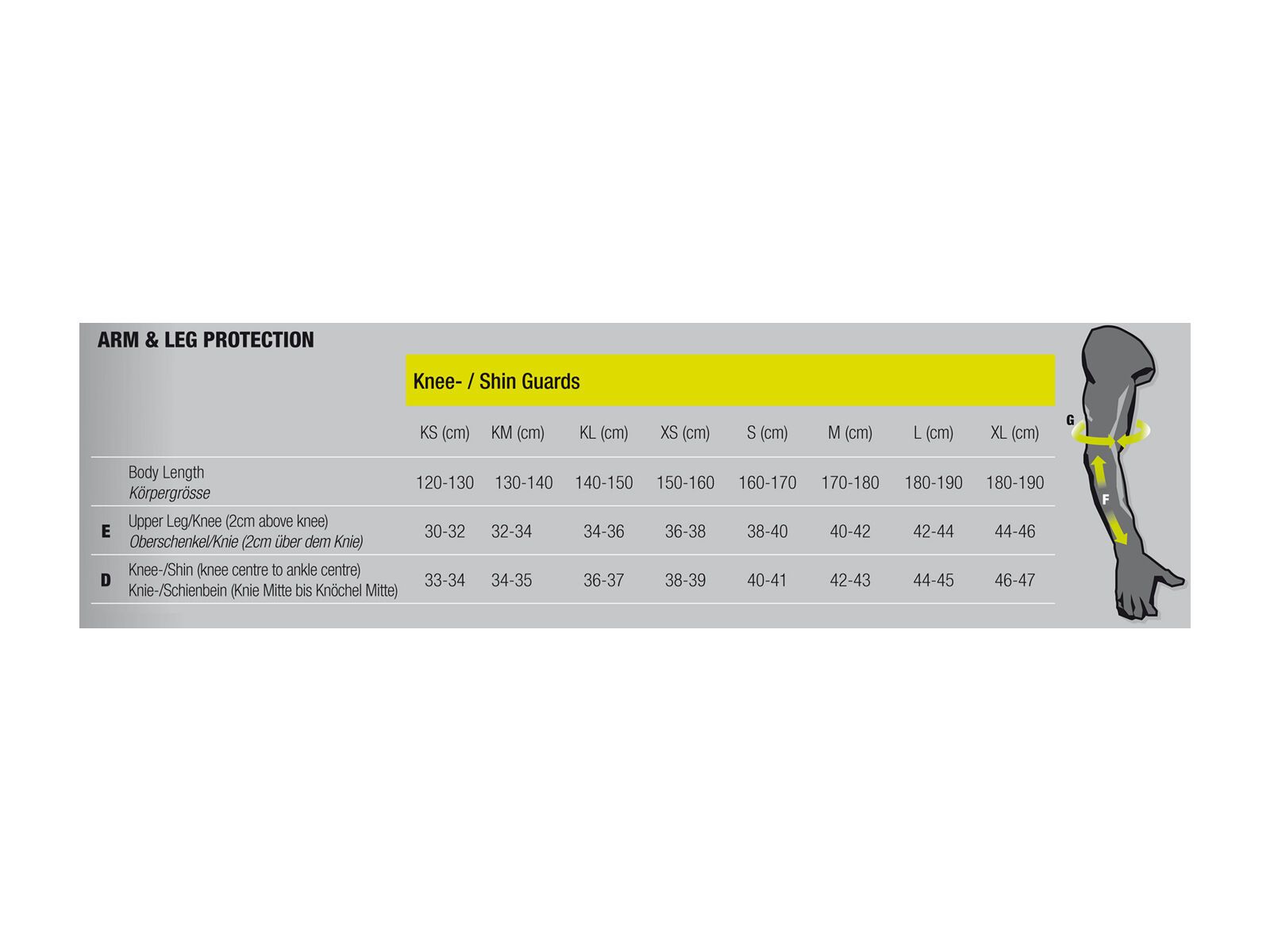 IXS Hammer-Series Elbow Guard, white - Bild 2