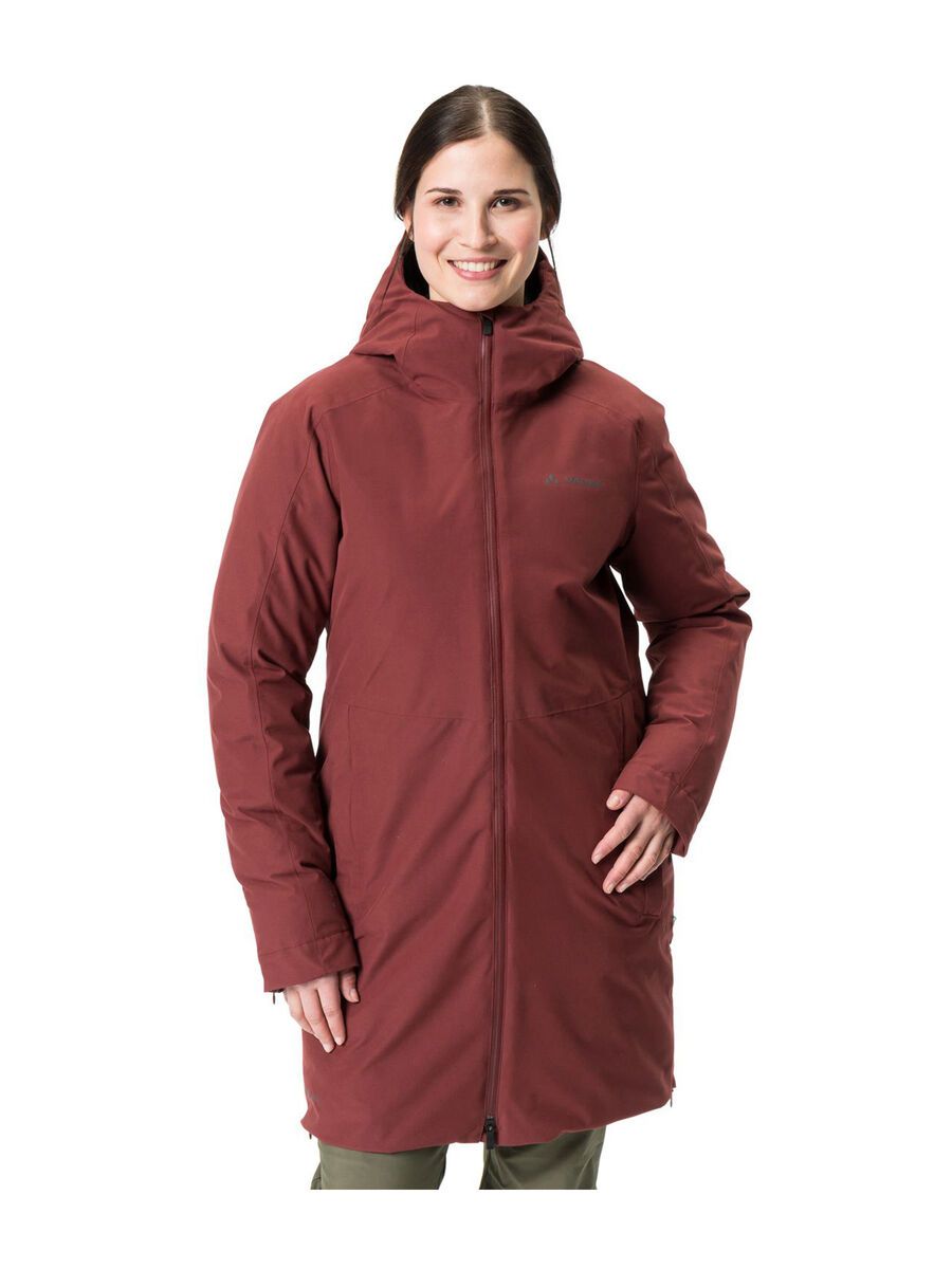 Vaude Women's Mineo Coat III, dark cherry - Bild 7