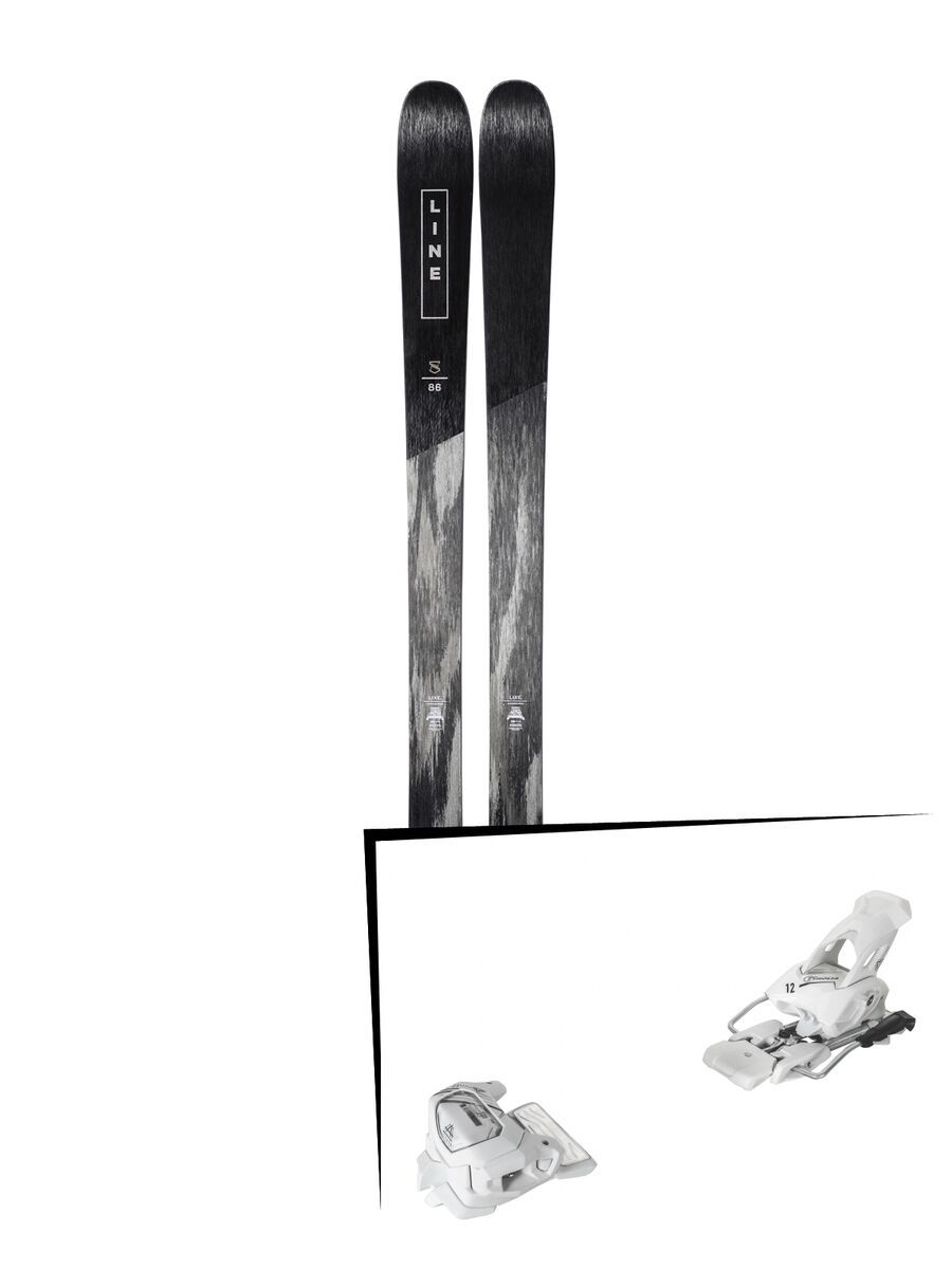 Set: Line Supernatural 86 2019 + Tyrolia Attack² 12 GW matt white - Bild 1