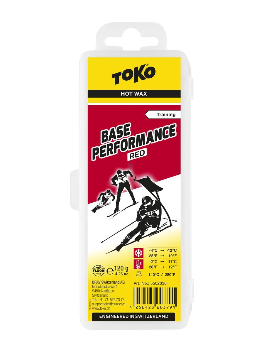 Toko Base Performance Hot Wax - 120 g, red - Bild 1