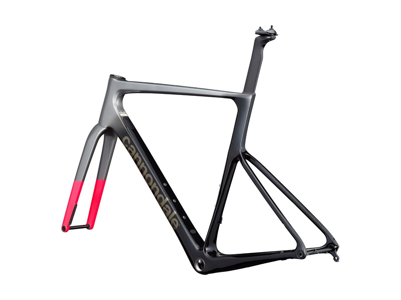 Cannondale SuperSix Evo Hi-Mod A/M Frameset, grey - Bild 3