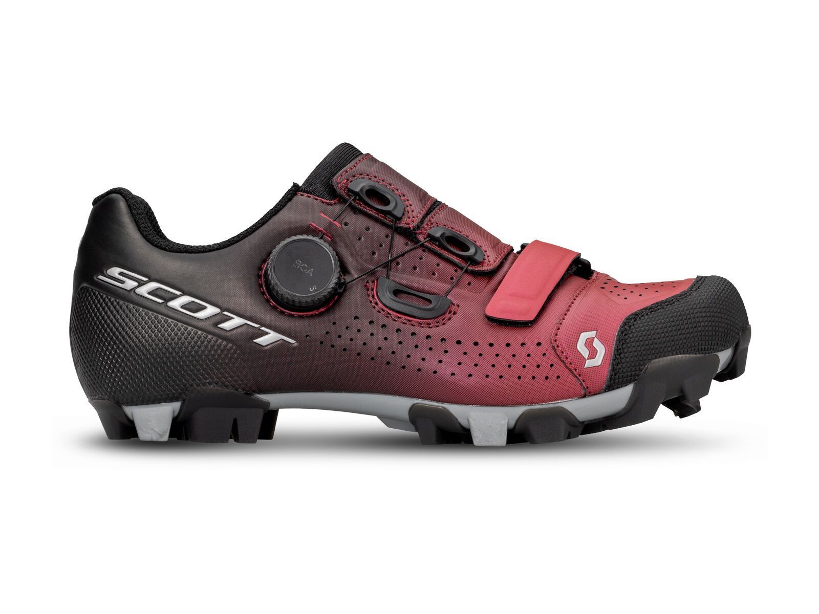 Scott MTB Team BOA W's Shoe, black fade/metallic red - Bild 3