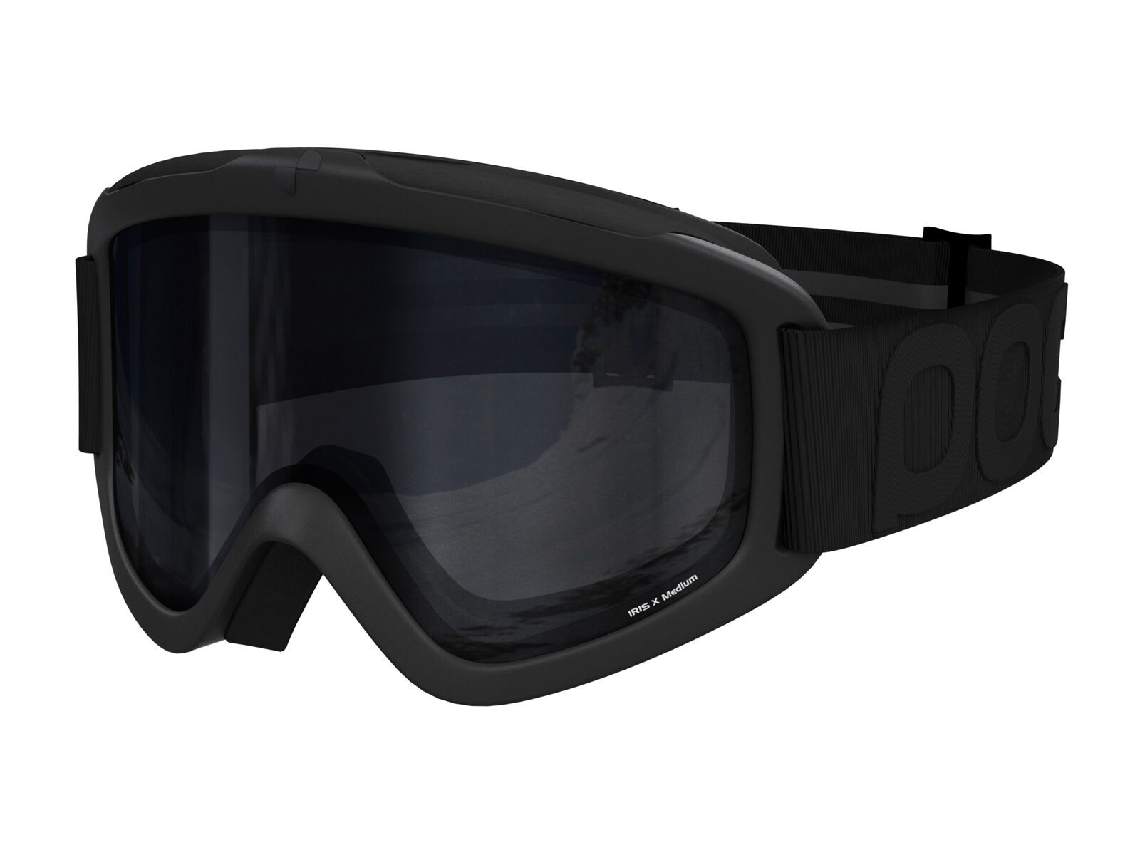 POC Iris X All Black, uranium black/Lens: black - Bild 1