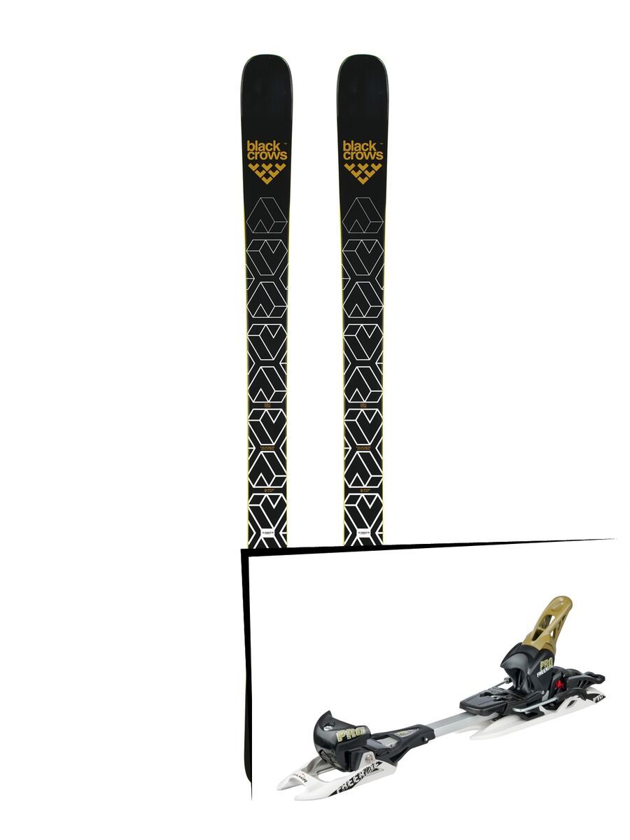 Set: Black Crows Daemon 2019 + Fritschi Diamir Freeride Pro schwarz/oliv - Bild 1