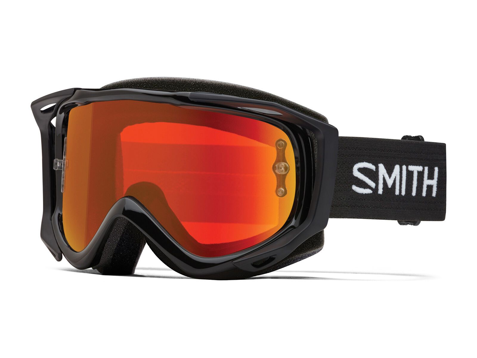 Smith Fuel V.2 inkl. WS, black/Lens: red mirror - Bild 1