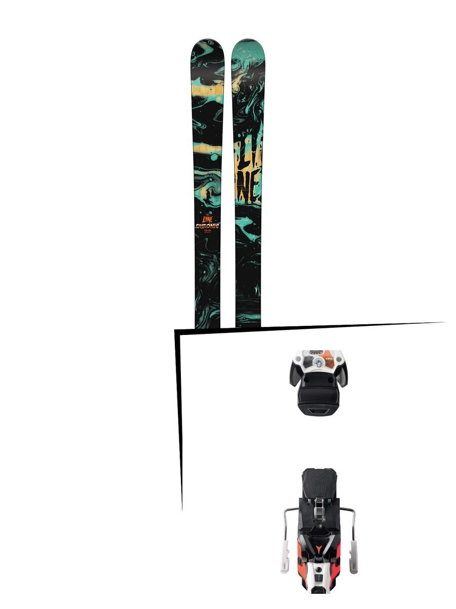 Set: Line Chronic 2018 + Atomic Warden MNC 13 white/black/orange - Bild 1