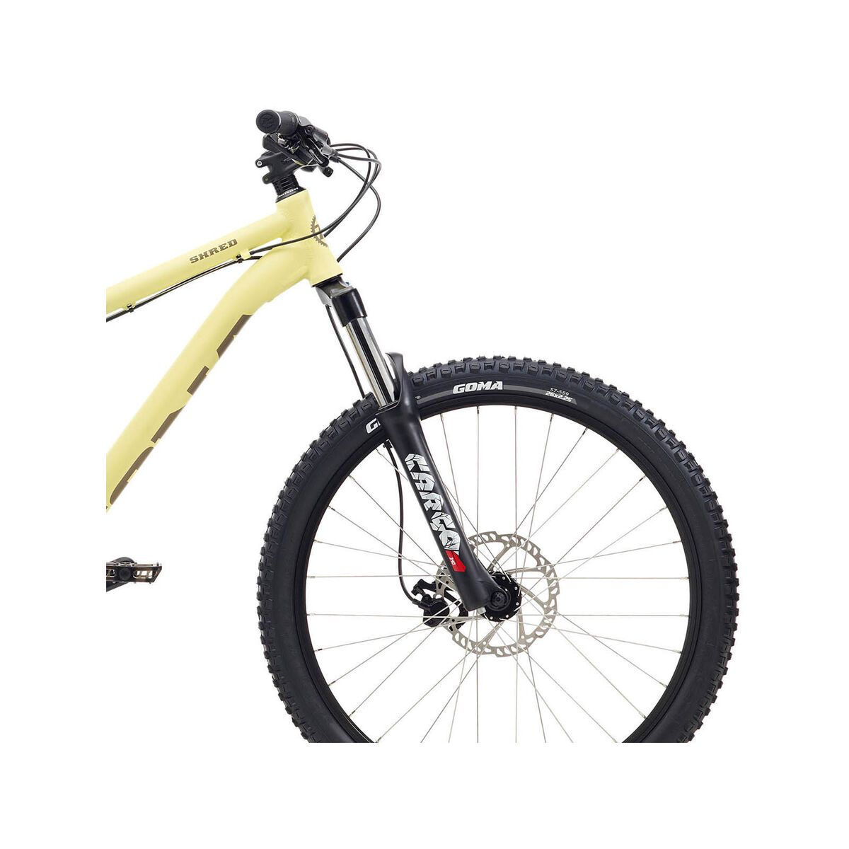 Kona Shred, matt yellow/taupe - Bild 5