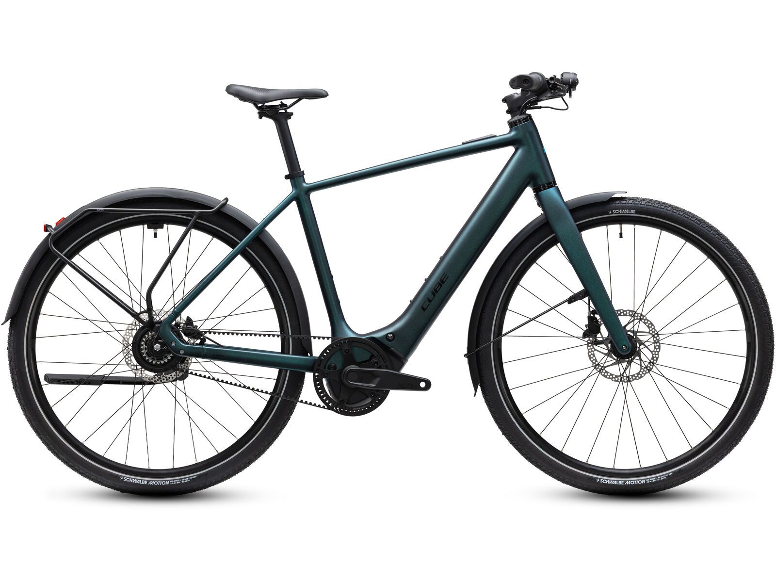 Cube Editor Hybrid SLX 400X FE, glitterteal´n´black - Bild 1