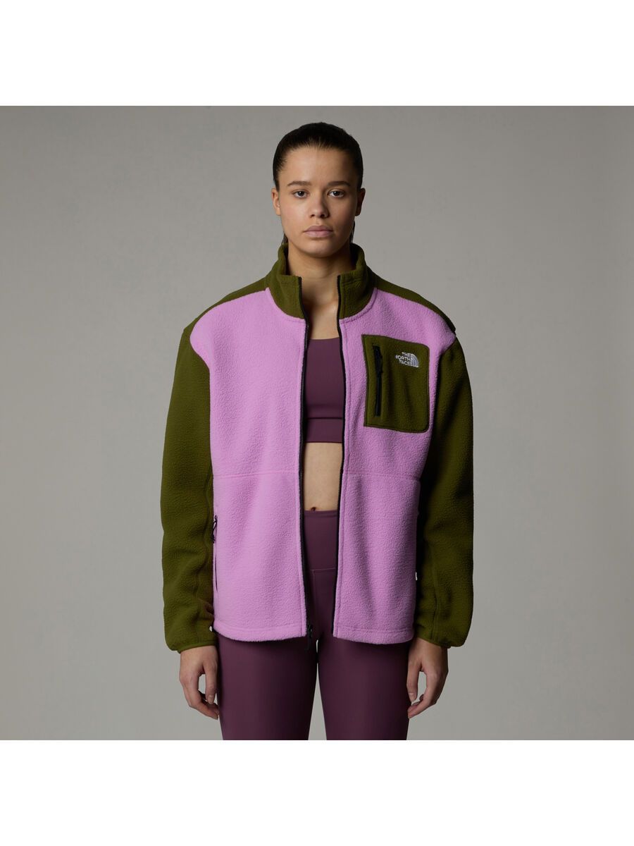 The North Face Women’s Yumiori Full Zip, dragonfruit/forest oliv - Bild 4