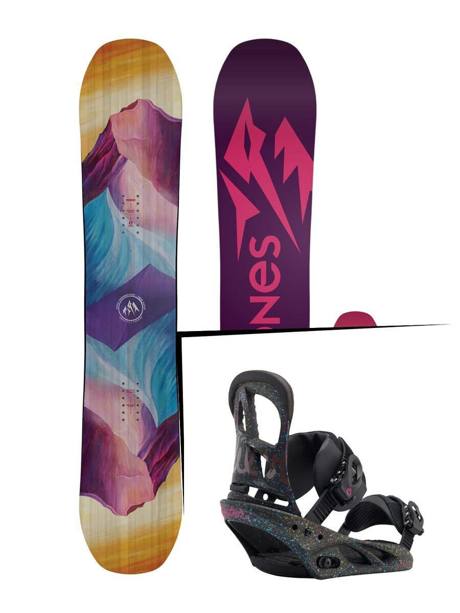 Set: Jones Twin Sister 2017 + Burton Scribe (1712911S) - Bild 1