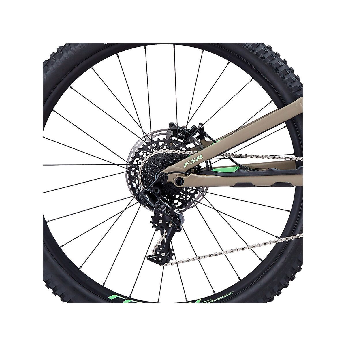 Specialized Turbo Levo FSR Comp, taupe/acid kiwi - Bild 6
