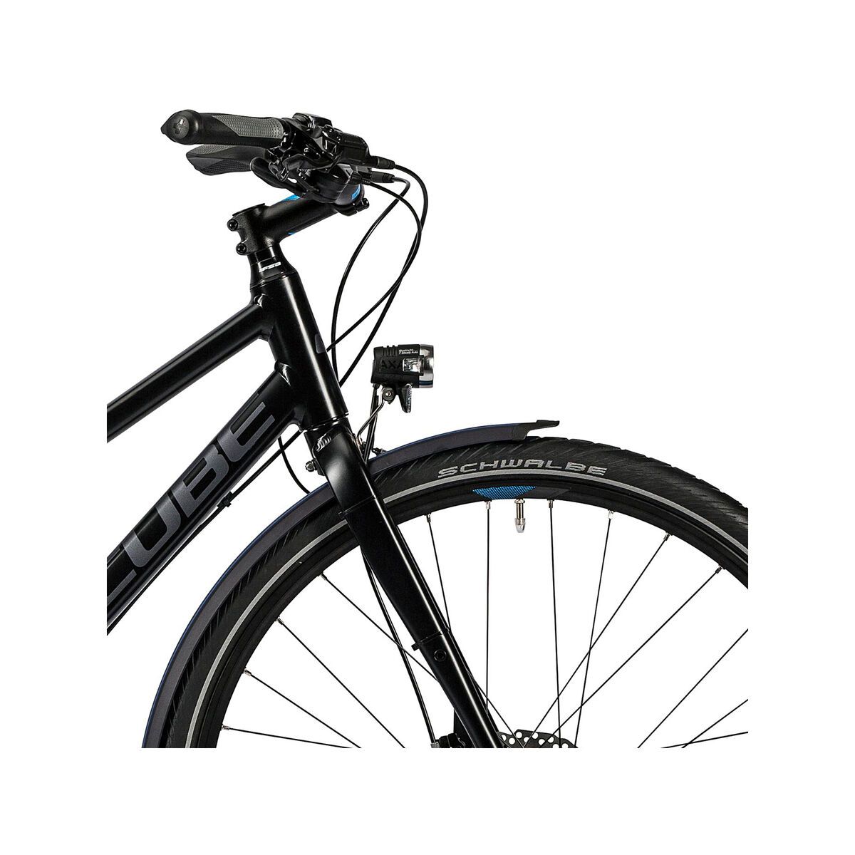 Cube Travel SL Trapeze, black grey flashblue - Bild 5