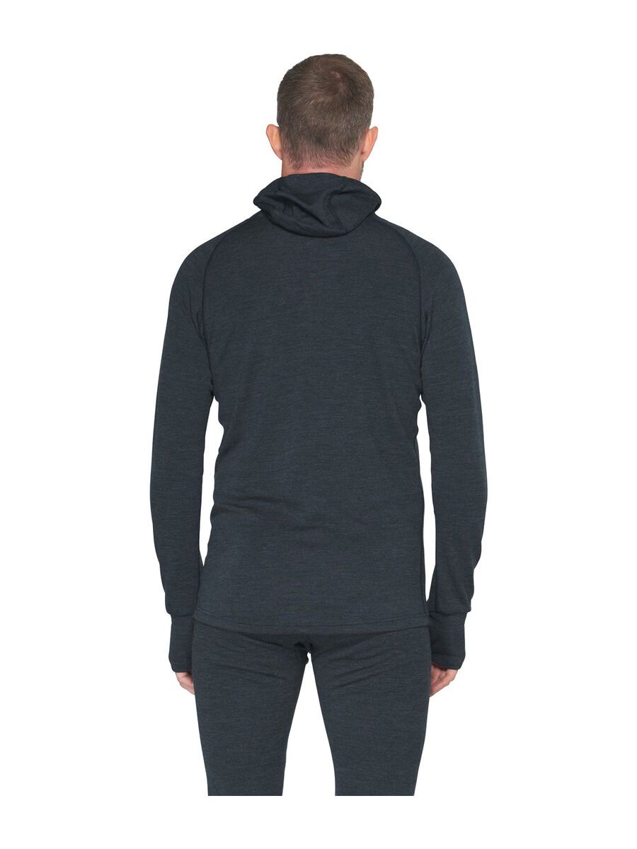 Devold Expedition Merino Silk Hoodie Man, ink - Bild 4