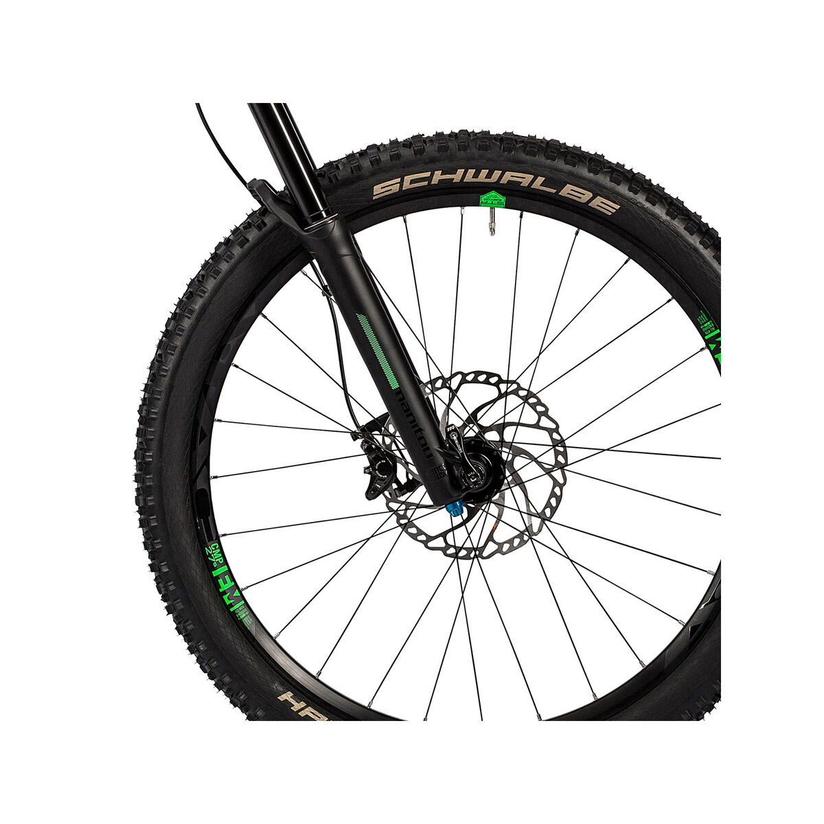 Cube Stereo Hybrid 160 HPA Race 500 27.5, metal´n´green - Bild 2