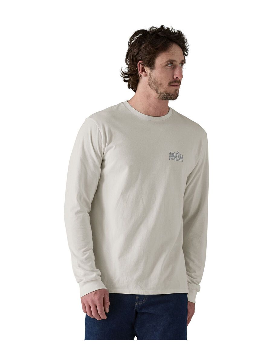 Patagonia Long-Sleeved Strataspire Responsibili-Tee, birch white - Bild 3