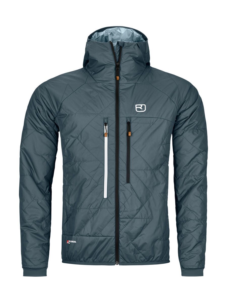 Ortovox Swisswool Piz Boè Jacket M, dark arctic grey - Bild 1