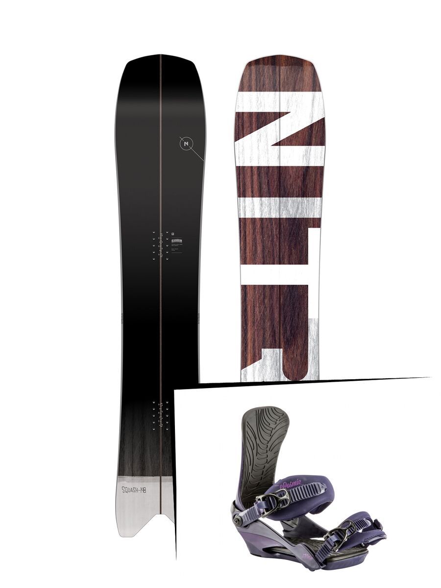 Set: Nitro Squash Womens 2019 + Nitro Cosmic deep purple - Bild 1