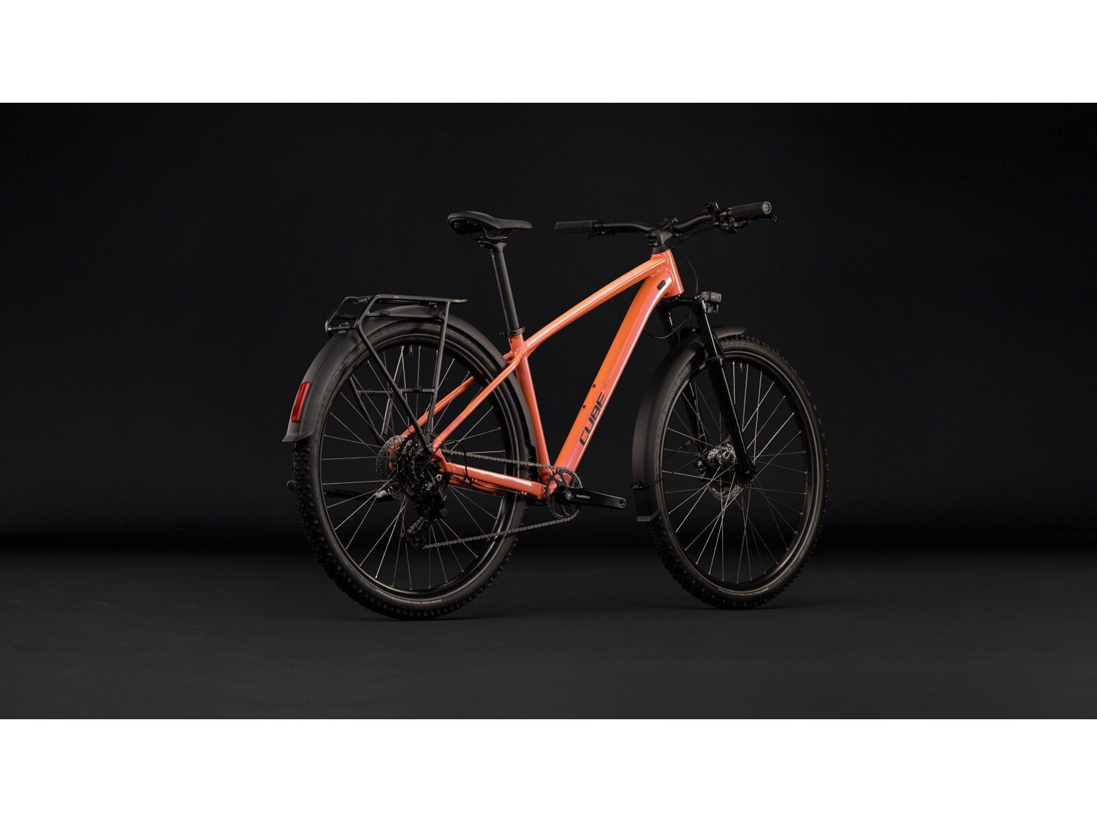 Cube Aim One FE 27.5, salmon´n´black - Bild 7