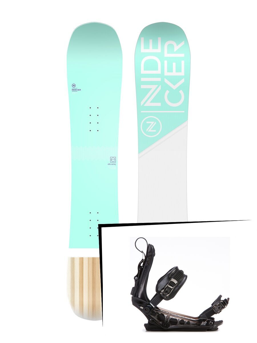 Set: Nidecker Elle 2019 + K2 Cinch TX (1919546S) - Bild 1