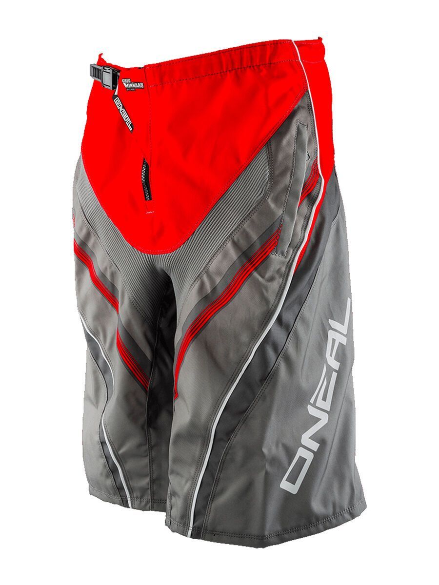 ONeal Element FR Shorts Greg Minnar, red/grey - Bild 1