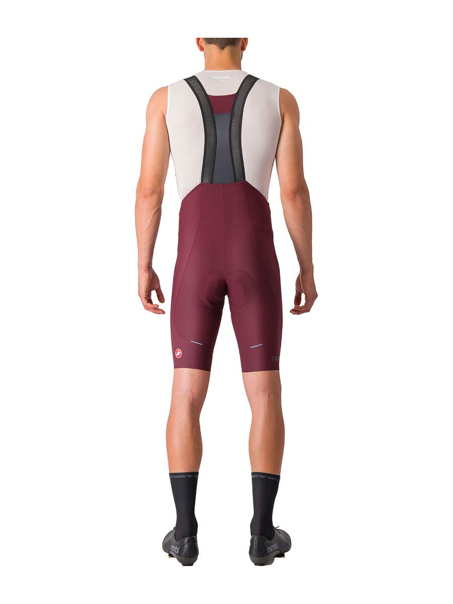 Castelli Espresso Bibshort, deep bordeaux - Bild 3