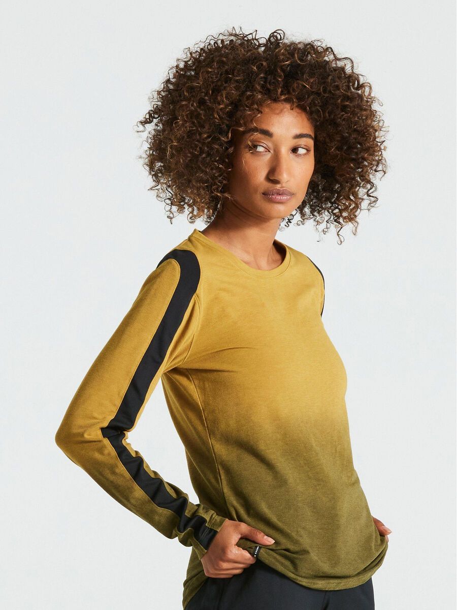 Specialized Women's Trail Long Sleeve Jersey, harvest gold spray - Bild 2
