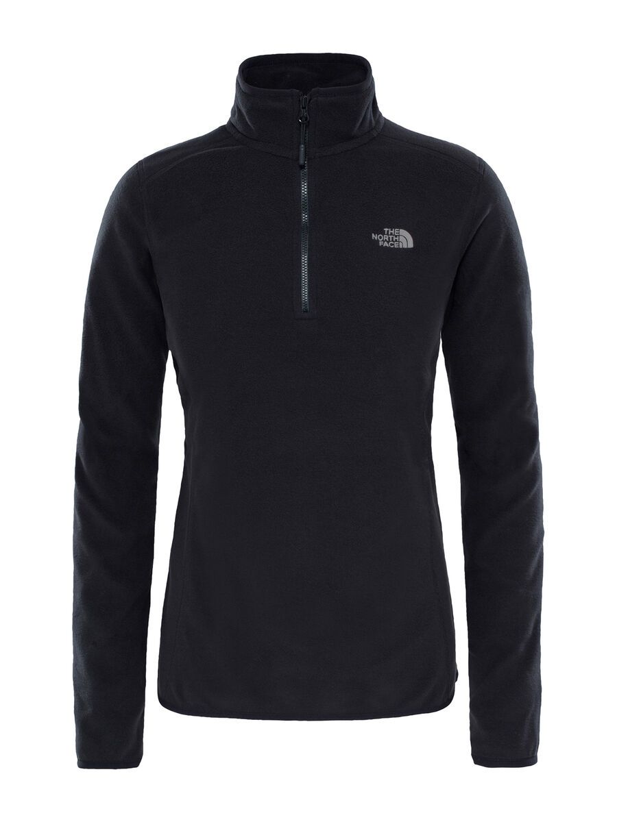The North Face Women's 100 Glacier 1/4 Zip, tnf black - Bild 1