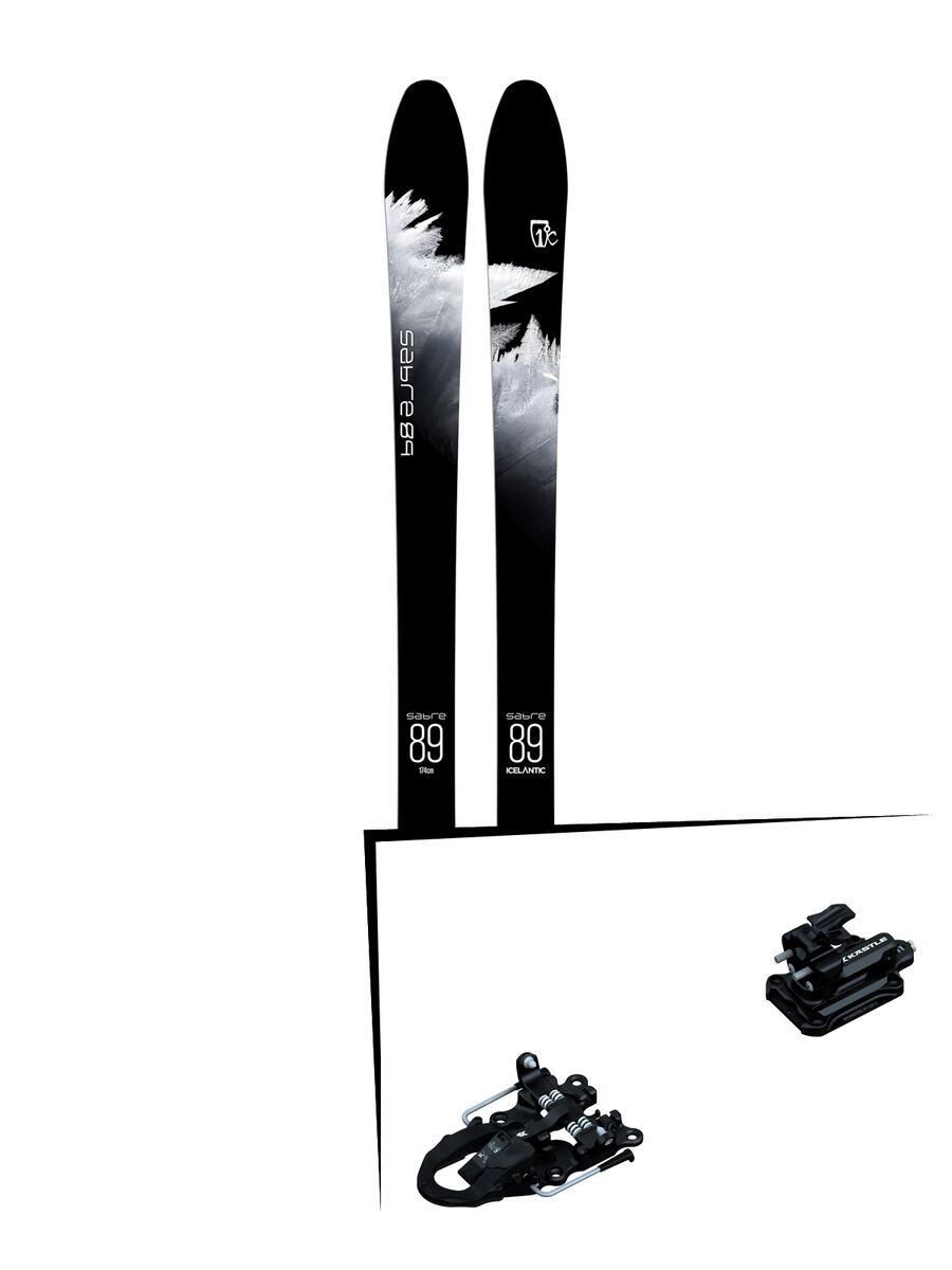 Set: Icelantic Sabre 89 2018 + Kästle ATK Free Tour 12 2.0 - Bild 1