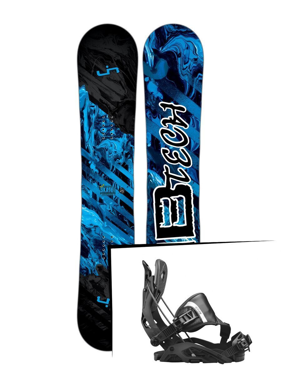 Set: Lib Tech Sk8 Banana 2017 + Flow Fuse Hybrid (1718360S) - Bild 1