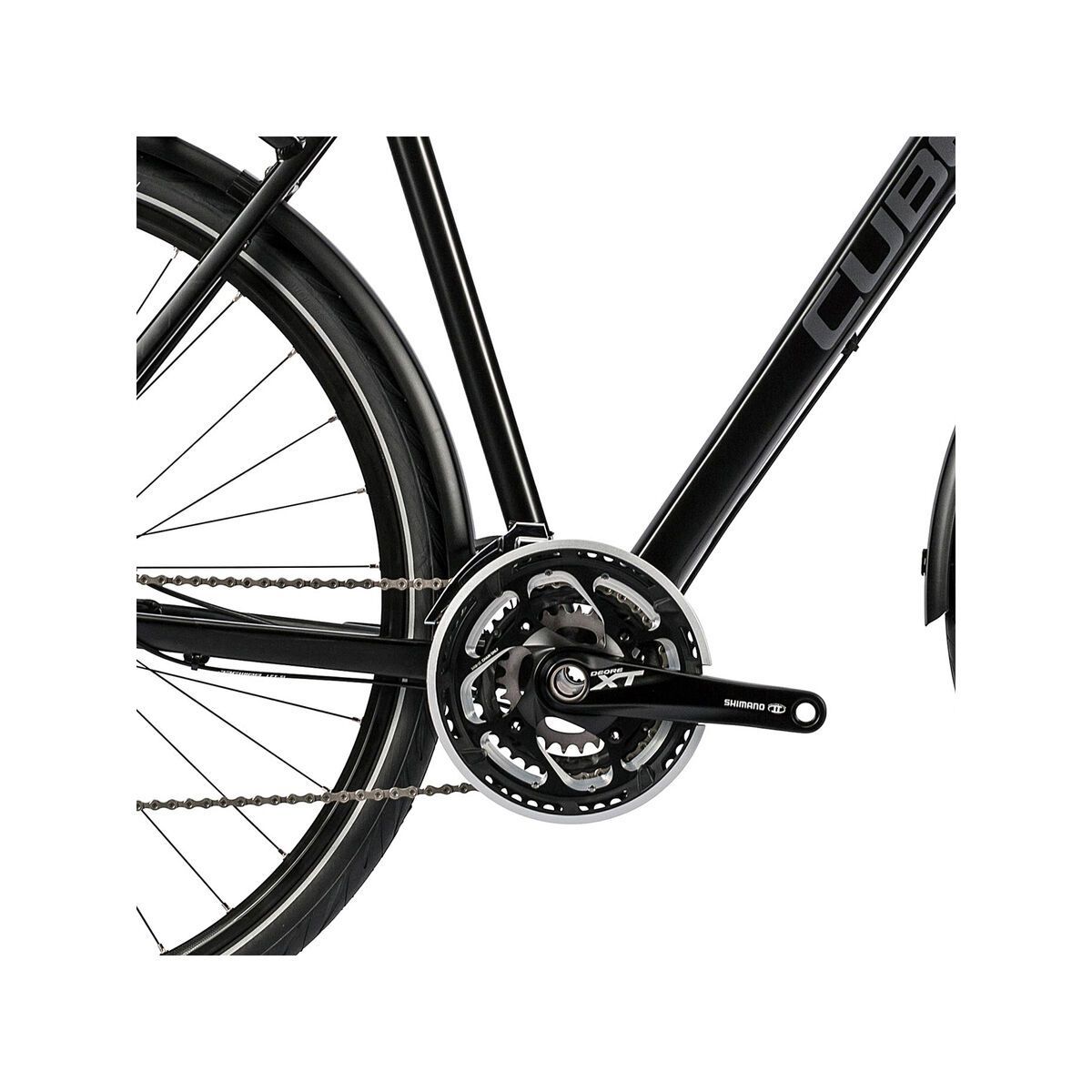 Cube Kathmandu, black grey glossy - Bild 3