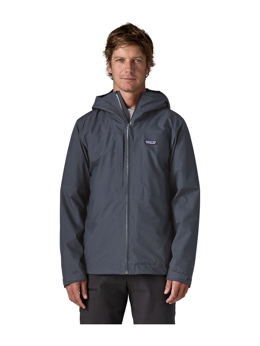 Patagonia Men's Insulated Boulder Fork Rain Jacket, smolder blue - Bild 2