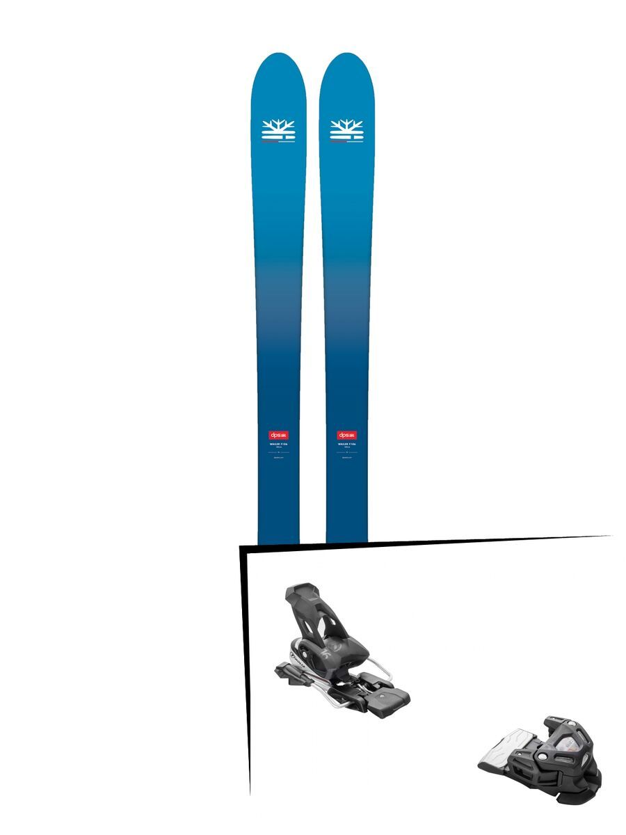 Set: DPS Skis Wailer F106 Foundation 2018 + Tyrolia Attack 16 solid black - Bild 1