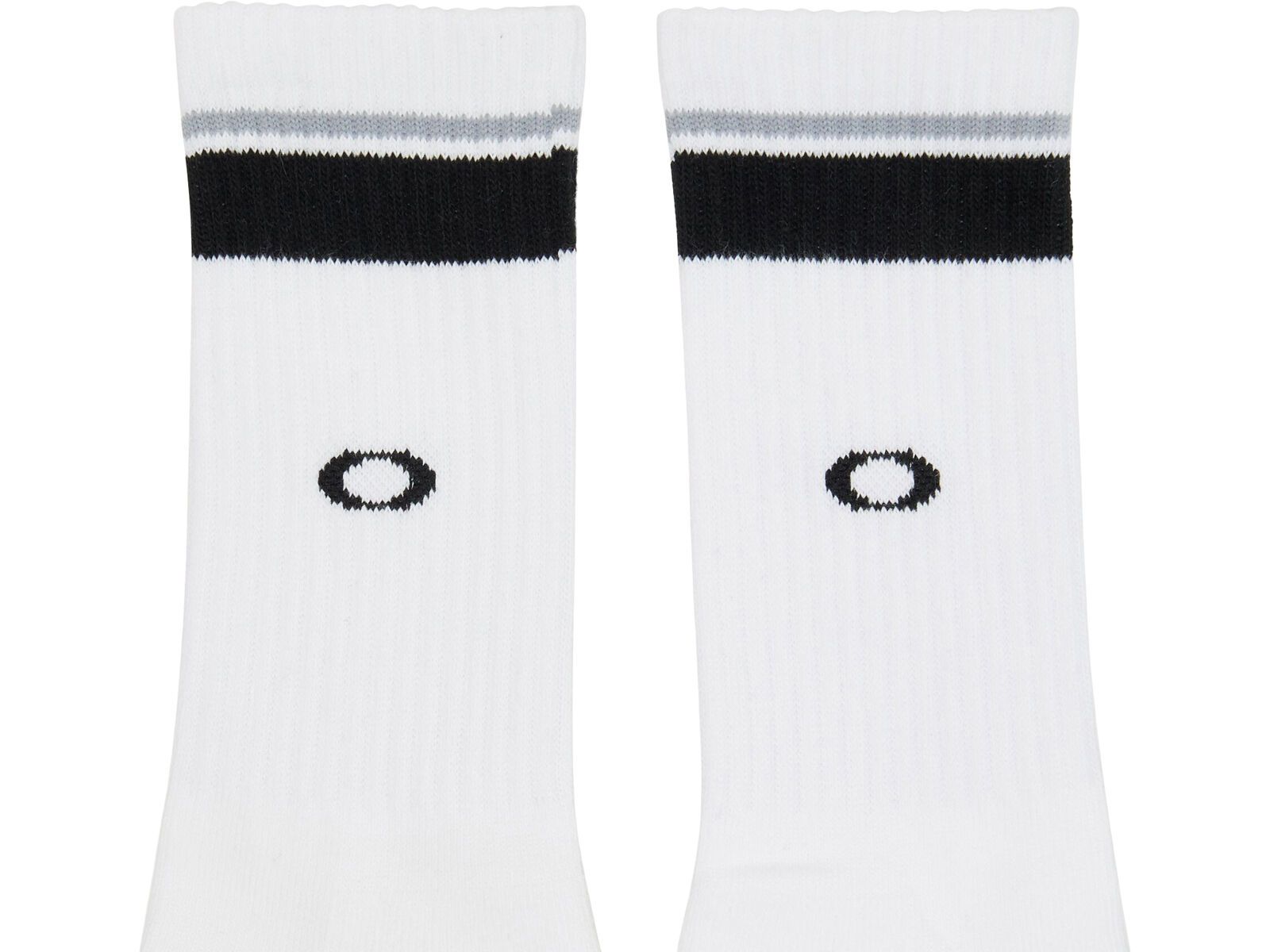 Oakley Essential Socks 3er Pack, white/black - Bild 4