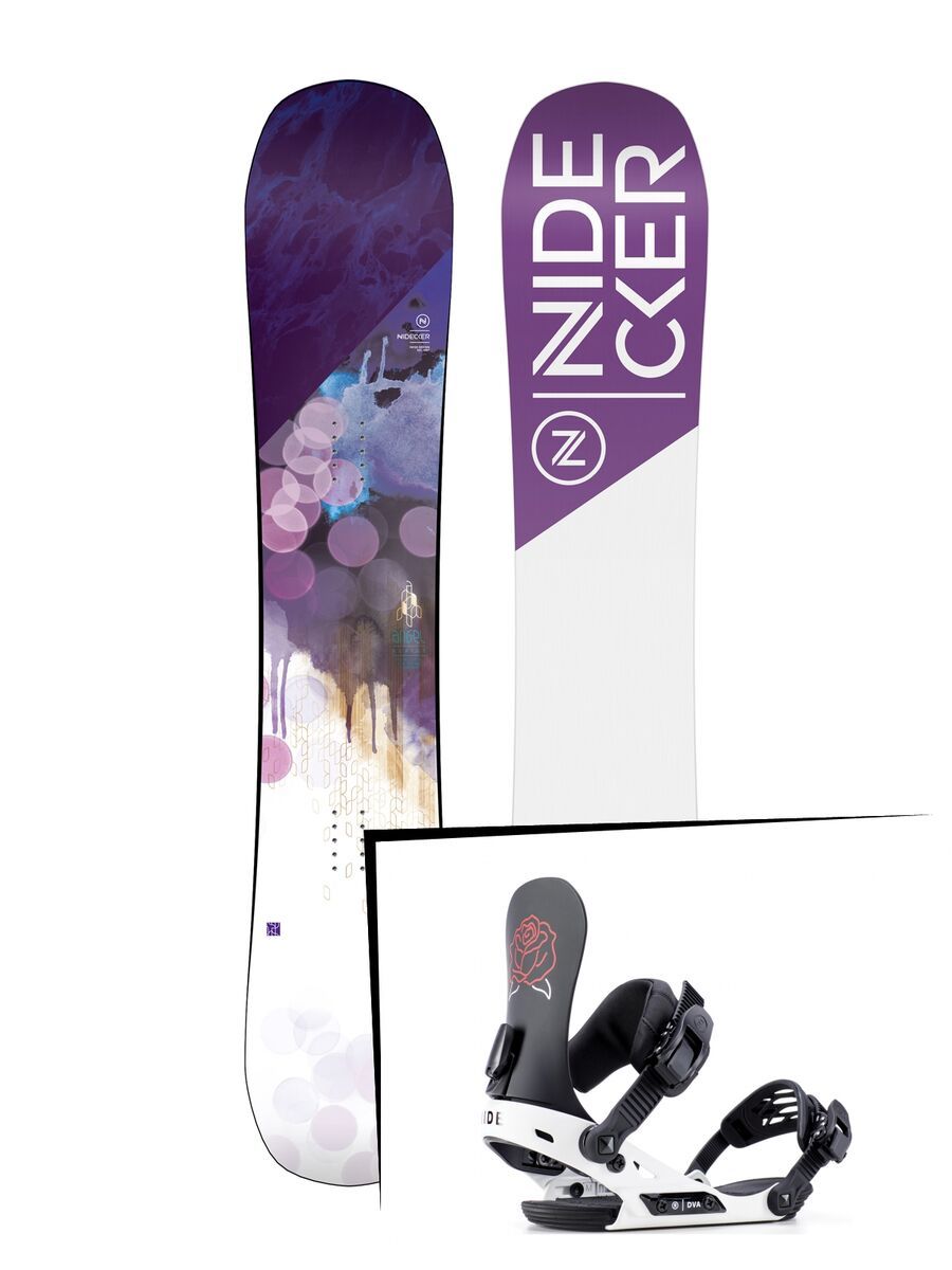 Set: Nidecker Angel 2019 + Ride DVA (2305186S) - Bild 1