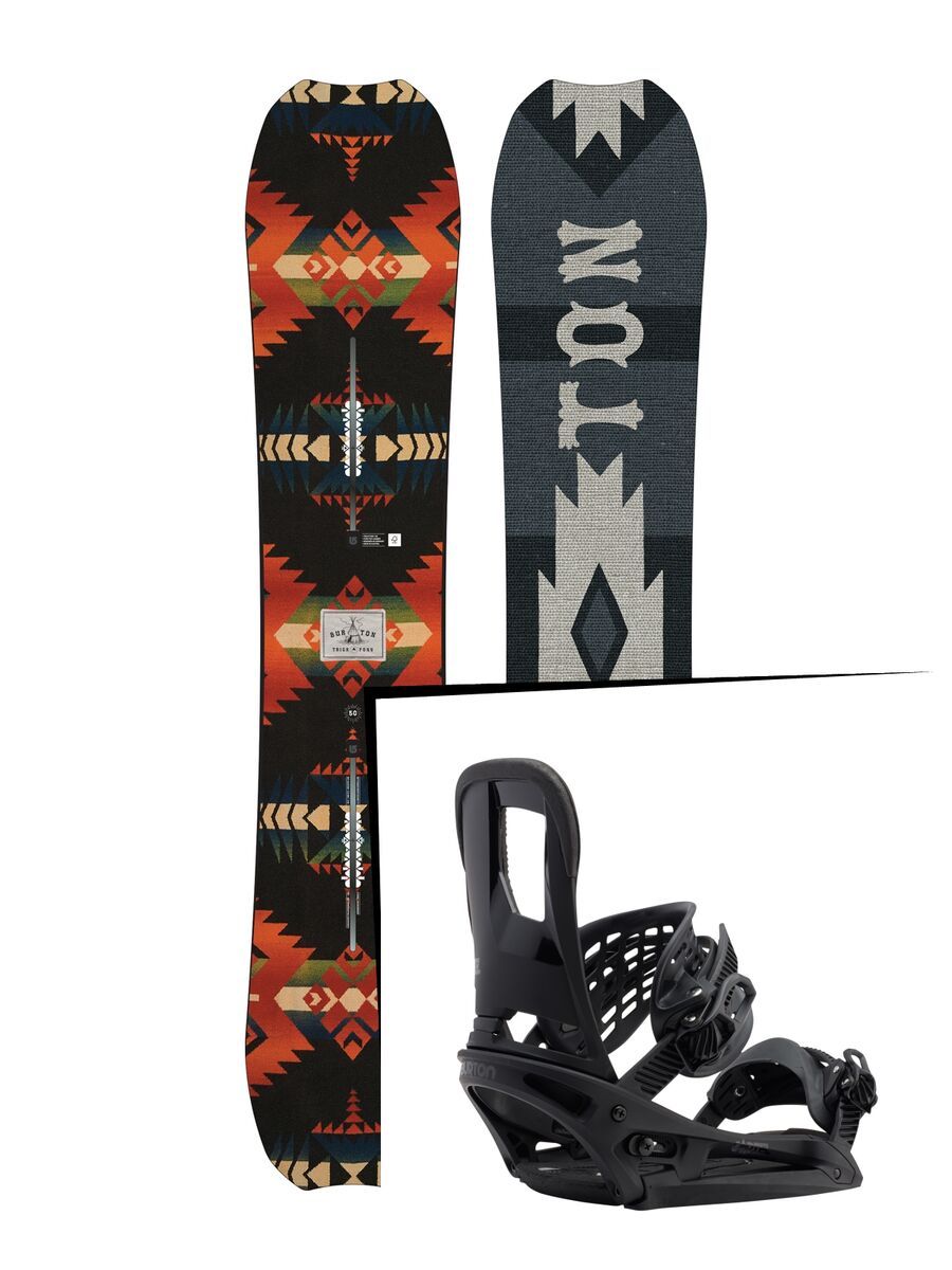 Set: Burton Trick Pony 2017 +  Cartel EST (1712715S) - Bild 1