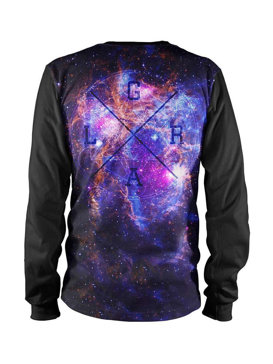 Loose Riders Cult of Shred Jersey LS Kosmic Dark, multi colored - Bild 2