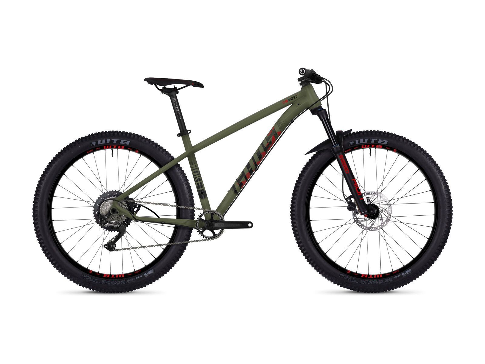 Ghost Roket 5.7+ AL, army green/night black/riot red - Bild 1