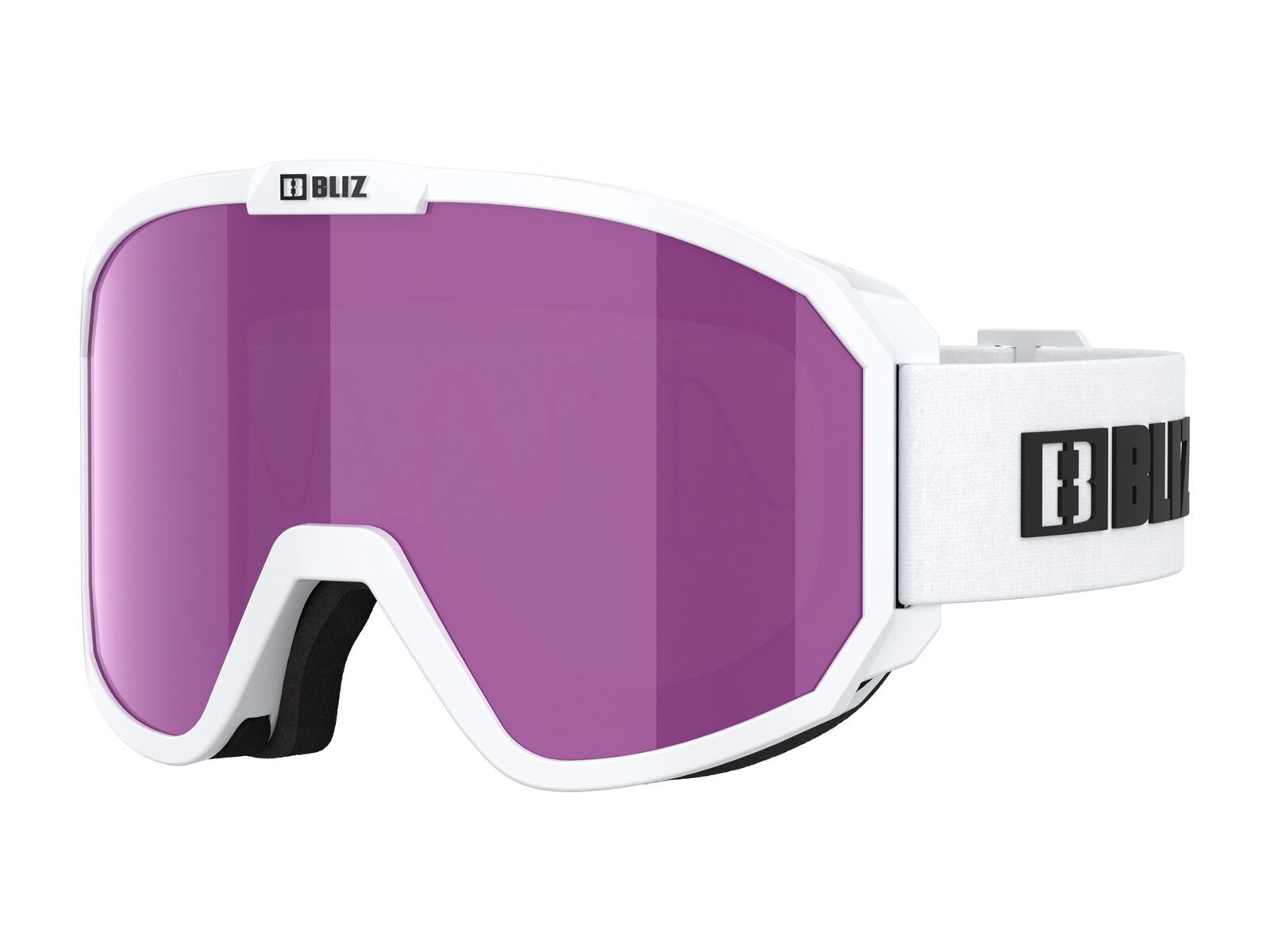 Bliz Rave, Brown Pink / matt white - Bild 1