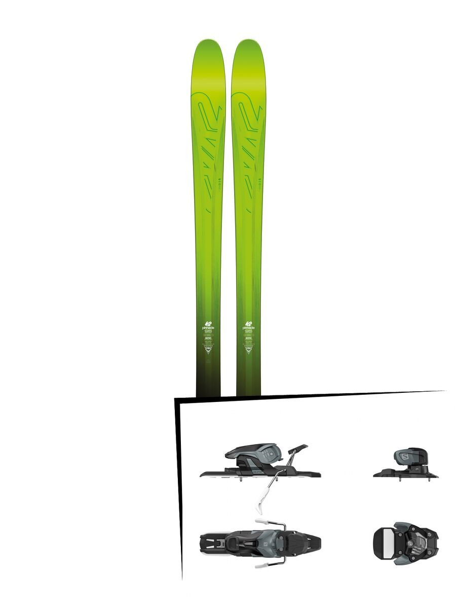 Set: K2 SKI Pinnacle 95 2017 + Salomon Warden 11 (1706222) - Bild 1