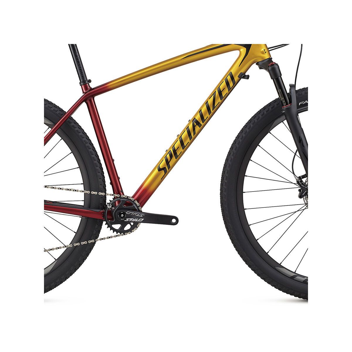 Specialized Epic HT Expert, gloss gold/candy red/cosmic black - Bild 5